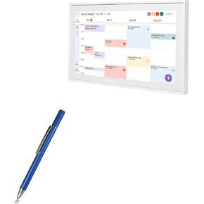 Boxwave Stylus Pen متوافق مع Skylight Calendar (15 بوصة) - القلم السعوي في Finetouch ، قلم القلم الدقيق الفائق - القمر الأزرق
