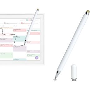 Stylus Pens Compatible with Skylight 15" Calendar, 2-in-1 Mesh Tip & Precision Disc Tip, Magnet Cap Stylus Pencil, Replacement Tips Stylus Pens for Calendar and All Touch Devices