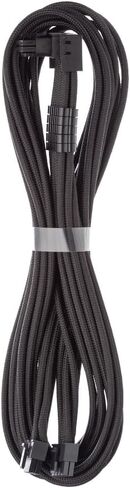 CableMod C-Series Pro ModFlex Sleeved 12V-2x6 12VHPWR 90° StealthSense PCIe Cable for Corsair Type 5 RMX Shift - Variant A (Black, 90° 16-pin to Dual 8-pin, 65cm) in Saudi Arabia