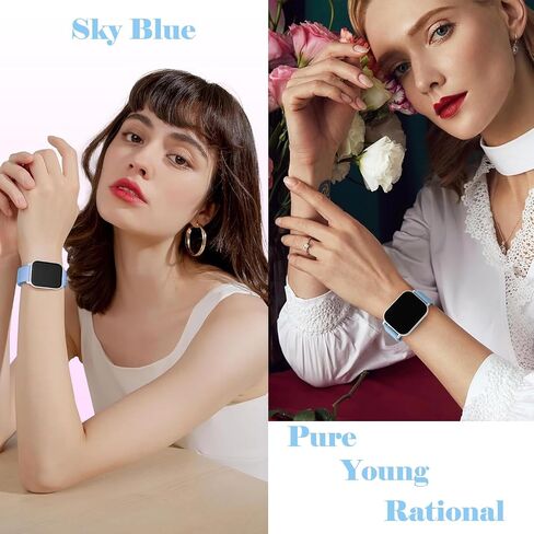 Bands for Redmi Watch 5 Active/Redmi Watch 5 Lite Straps for Women Men, [3 Pack ] Soft Silicone Smartwatch Belt Strap Replacement Wristbands Compatible with Xiaomi 5Lite/5Active Strap in Saudi Arabia