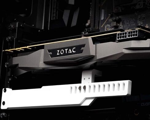 PrimoChill Universal Aluminum SX GPU Support Bracket - Satin Black in Saudi Arabia