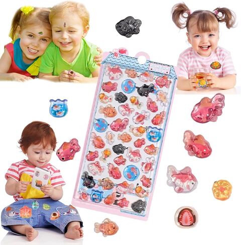 4PCS Self-Adhesive Stickers Mixed Style Decorative Star Fruit, Flowers, Plants, and Trees Stickers for Personalize Hand Account Photo Frame Album Laptop Water Bottle Scrapbook Decoration in Saudi Arabia