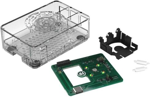 Raspberry Pi 4 Case with Power Button (Black) in Kuwait