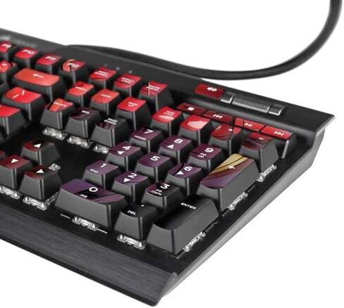 Skinit Sched Skin Gothly Tonclible مع K95 RGB Platinum Mechanical Gaming Keyboard - Marvel Avengers Assolbly Iron Man Design in Kuwait