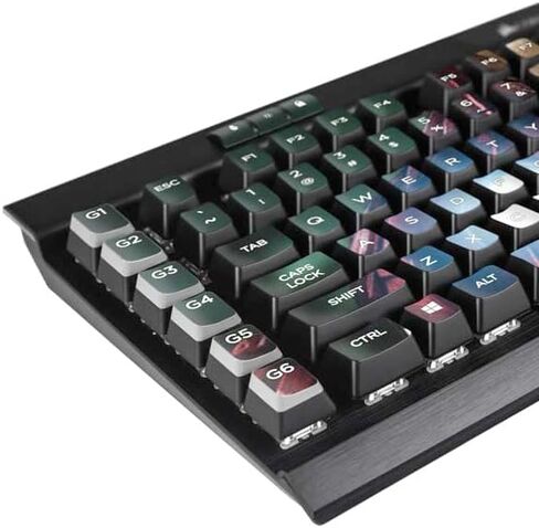 Skinit Sched Skin Gothly Tonclible مع K95 RGB Platinum Mechanical Gaming Keyboard - Marvel Avengers Assolbly Iron Man Design in Kuwait