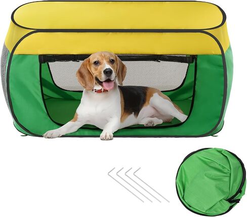 Cat Dog Playpen ، Puppy Hitten Pet Playpen Indoor/Outdoor ، قفص ناعم منبث in Saudi Arabia