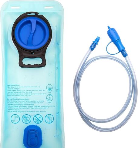 Outdoor Hydration Bladder, 2L-2.5L-3L Water Bladder for Hiking Backpack Leak Proof Water Reservoir Storage Bag, Water Bag for Bicycling Hiking Camping in Saudi Arabia