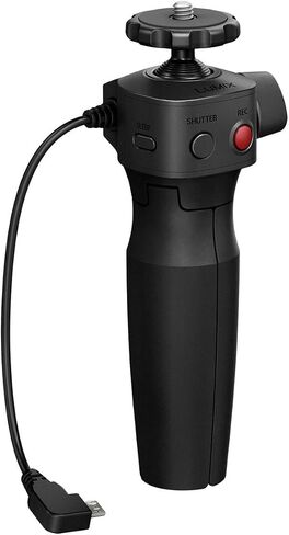 Panasonic LUMIX Tripod Grip USB Micro-B Wired Connection with Video Rec, Shutter and Sleep Button – DMW-SHGR1 in Saudi Arabia
