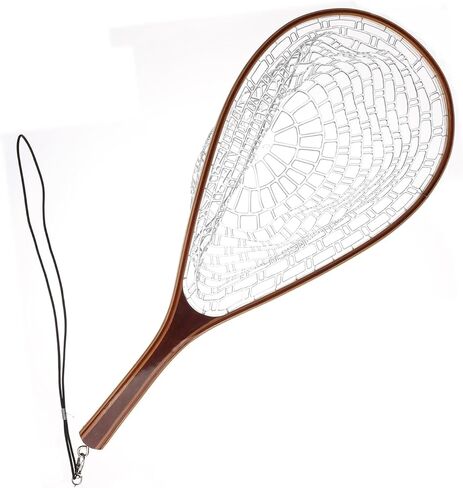 Fly Fishing Net Landing Net Floating Fishing Net Clear Rubber Ghost Net Catch & Release Net Magnetic Net Release Attachment in Kuwait