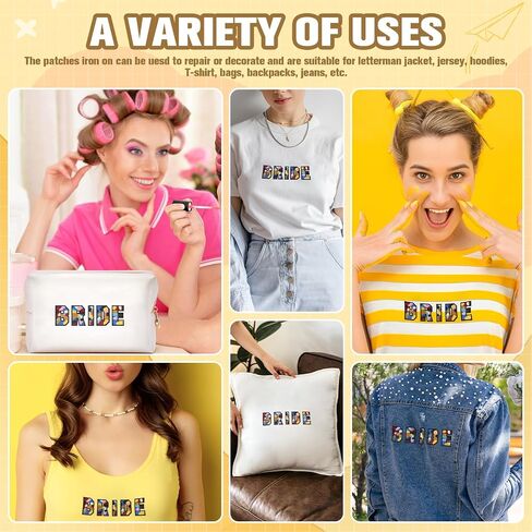 4PCS Mama Iron on Patches 3" Mother's Day Patches Mom Chenille Patches Colorful Jacket Letter Patches for Clothing Hats Shirts Shoes Jeans Bags Craft in Saudi Arabia