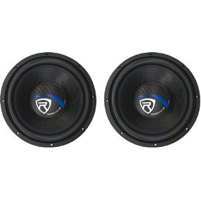 Rockville (2) K5 W12K5S4 12 "1400 واط 4 أوم مضخمات الصوت SUPWOOFERS CEA SUBS