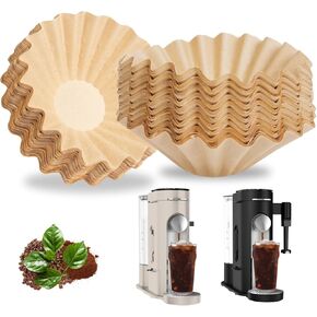 Disposable Coffee Paper Filter, 100 PCS Unbleached Coffee Filters Compatible with Ninja Pod & Grounds Specialty Single-Serve Coffee Maker, Paper Filters for Ninja PB051 PB041 Coffee Maker