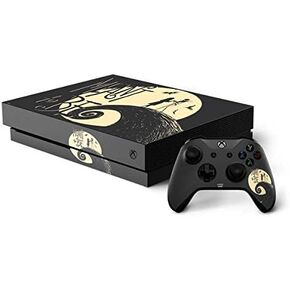 Skinit Skinit Gaming Gaming Skin متوافق مع Xbox One X Console and Controller Bundle - Disney Jack و Sally مرخص رسميًا للتصميم