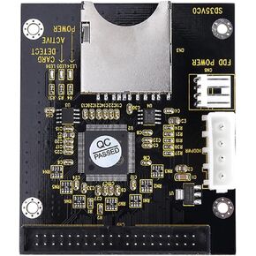 Sd Memory Card to 3.5Inch 40Pins Male IDE Adapter 5V Sd-3.5 Secure Digital Converter Hard Disk Drive New 2025 High for Reliable Electronic Component, Precision, Stable Performance