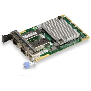 Supermicro AOC-A25G-B2SM AIOM 2-port 25GbE SFP28, Broadcom BCM57414 with 0.5U bracket