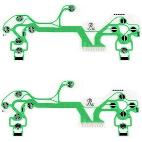 ND Game Controller Circuit Film Cable Ribbon Conductive Keyboard Flex PCB JDM-040 Replacement for PS4 Pro