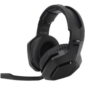 Alomejor Wireless Gaming Headset Gaming Earphone PC Headphone with Super Low Latency 20ms 50mm Drivers Dual Mode for PC Laptop Switch Mobile Mac (White)