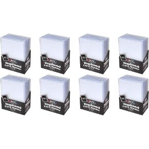 BCW Topload Card Holder for Standard Trading Cards, 6 Packs of 25, 3x4 Inch, Up to 20 pts, Toploaders for Cards, Pokemon, Football, Magic, Baseball Cards, and More, Hard Plastic Protector Sleeves in Kuwait