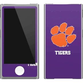 Skinit MECAL MP3 Player Skin متوافق مع iPod Nano (7th Gen & 2012) - College College College Clemson Tiger Design Purple Design