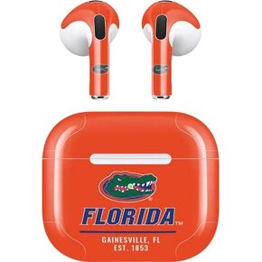 Skinit Decal Audio Skin Compatible with Apple AirPods (3rd Gen, 2021) - Officially Licensed Florida Gainesville Est 1853 Design