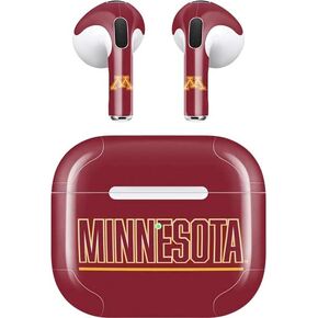 Skinit Decal Audio Skin Compatible with Apple AirPods (3rd Gen, 2021) - Officially Licensed Golden Gophers Design