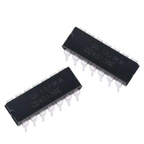 New 2024 10Pcs Cd4013Be Cd4013 4013Be 4013 Dip14 New and Ic