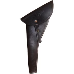 U.S. Civil War Percussion Revolver Leather Holster Embossed US (Left Hand) / US Army M1873 Cavalry Infantry Pistol Revolver Holster- US Stamped