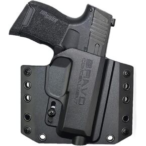 Bravo Concealment - Holster for Sig Sauer P365 3.1 in - Premium OWB P365 with Adjustable Retention - Ergonomic Design for All-Day Comfort - Forward Cant for a Fast Draw