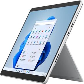 Microsoft Surface Pro 8 Tablet - 13 " - Core I7 1185G7-16 GB RAM - 256 GB SSD - 4G LTE - Windows 11 - Platinum - 2880 X 1920 - Pixelsense Display - 5 Megapixel Camera