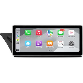 10.25 inch Touch Screen for Audi A4 A5 S4 S5 RS4 RS5 Concert/Symphony (2009-2016) Built in Android Auto CarPlay Bluetooth Upgrade Factory Car Radio Retain Original Stereo Amplifier System