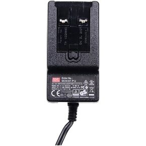 Mean Well GE 24W 1A Power Supply Adapter GE24I24-P1J AC-DC Single Output Replaceable Plug Industrial Switching Power Supply Driver Converter Transformer