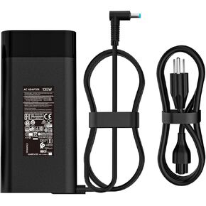 شاحن كمبيوتر محمول 65 واط مناسب لسلسلة HP Pavilion DV7 DV6 DV5 DV4 DM4 G7 G6، كومباك Cq57 Cq62 Cq56 Cq61 Cq60 Cq58،2000-329WM 2000-2A20NR 2000-2B09WM 19.5V 3.33A محول سلك الطاقة