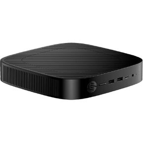 HP Pro t550 Thin Client Celeron J6412 Quad-core (4 Core) 2 GHz - Intel Chip - 8 GB RAM DDR4 SDRAM - DDR4-3200/PC4-25600 - 64 GB Flash UHD Graphics - Gigabit Ethernet - Windows 10 IoT Enterprise LTSC 2
