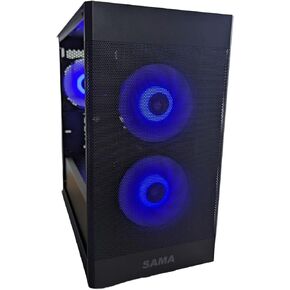 Centaurus Druid 2.7 Gaming PC, AMD Ryzen 7 8700G 8-Core 5.1GHz, 32GB DDR5 RAM, Radeon 760M, 1TB NVMe SSD, Windows 11 PRO, WiFi, RGB LEDs. Custom Desktop for Gamers and Professionals. (Ryzen 7 8700G)