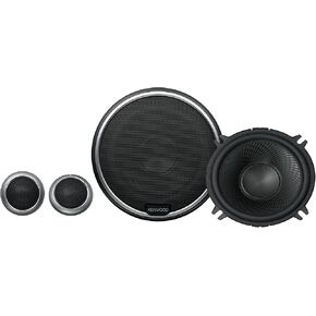 KENWOOD KFC-P510PS 5.25-Inch 240 Watt Component Speaker System with built in crossovers and 1" swivel Tweeter - Performance Series