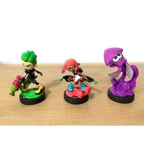 amiibo Splatoon2 Squid Boy Girl set Japan Japanese ver. Nintendo