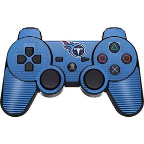 Skinit Decal Gaming Skin Compatible with PS3 Dual Shock Wireless Controller - Officially Licensed NFL Tennessee Titans Breakaway Design