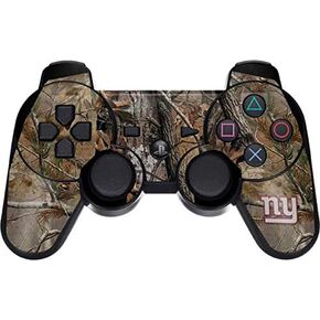 Skinit Decal Gaming Skin Compatible with PS3 Dual Shock Wireless Controller - Officially Licensed NFL New York Giants Realtree AP Camo Design