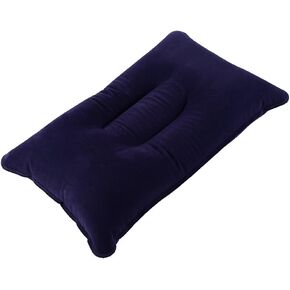 Camping Pillow, Folding Inflatable Pillow Back Lumbar Support Pillow for Outdoor Airplanes Road Trips Mountain Camping Camping Mat, Bed