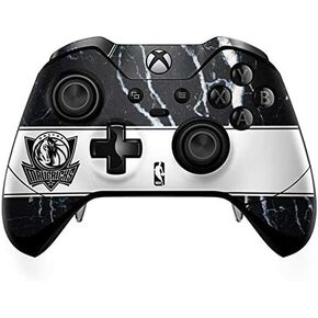 Skinit Decal Gaming Skin Compatible with Xbox One Elite Controller - Officially Licensed NBA Dallas Mavericks Marble Design