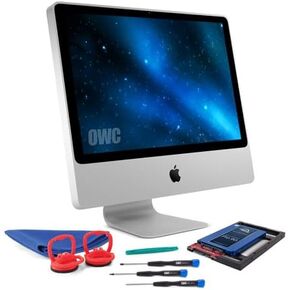 OWC 1.0TB SSD Upgrade Bundle for 2006-2009 iMacs, 1.0TB Mercury Extreme Pro 6G SSD, AdaptaDrive 2.5" to 3.5" Drive Converter Bracket, Installation Tools