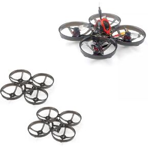 HappyModel Mobula8 ELRS 1-2S 85mm Micro FPV Whoop Drone,With X12 AIO Flight Controller Build in ELRS Receiver, 400mW OPENVTX,Caddx Ant 1200TVL Camera, Drone Frame