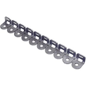 Motobilt Bolt On Zip Tie Tab / Set of 10/ Stainless Steel