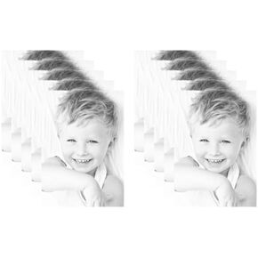 20x30 White/White Custom Mat for Picture Frame with 16x26 Opening Size (Mat Only, Frame NOT Included) - 3 Pack