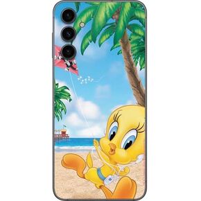 Skinit Phone Decal Skin Compatible with Samsung Galaxy A14 5G - Officially Licensed Warner Bros Tweety Bird iPod Design