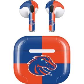 Skinit Decal Audio Skin Compatible with Apple AirPods (3rd Gen, 2021) - Officially Licensed Boise State Broncos Checkered Design