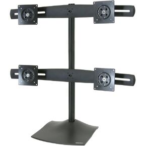 DS100 Quad-Monitor Desk Stand 4-Onitors Square 2UP/2Down 1-base