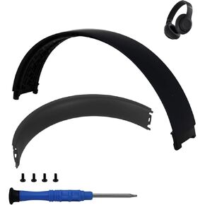 Studio Pro Replacement Headband & Cushion Replacement for Beats Studio Pro Headphone,Durable Parts Accessories Repair Kit Set(Black)