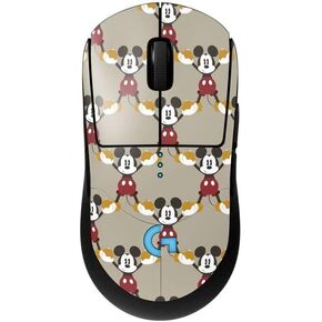 Skinit Decal Other Skin Compatible with G Pro Wireless Gaming Mouse - Officially Licensed Disney Mickey Mouse Face Pattern Design