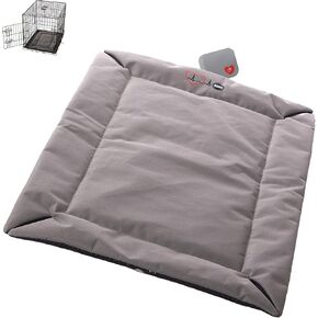 K&H Pet Products Mother’s Heartbeat Puppy Crate Pad Water-Resistant Gray Medium/large breed beat 21 X 31 Inches